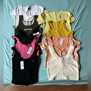 9 NWT Pacsun tops